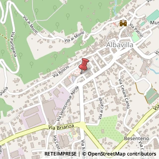 Mappa Via Don Felice Ballabio, 23, 22031 Albavilla, Como (Lombardia)