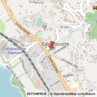 Mappa Via Fratelli Calvi, 2, 23801 Calolziocorte, Lecco (Lombardia)