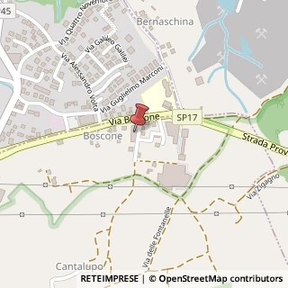 Mappa Via Boscone, 58, 22077 Olgiate Comasco, Como (Lombardia)