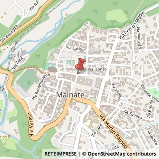 Mappa Via Madonnina,  1, 21046 Malnate, Varese (Lombardia)