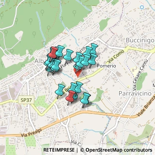 Mappa Via Arcore, 22031 Albavilla CO, Italia (0.31429)