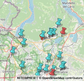 Mappa Via Arcore, 22031 Albavilla CO, Italia (9.47)