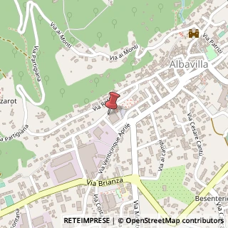 Mappa Via Basso Formiano, 3, 22031 Albavilla, Como (Lombardia)