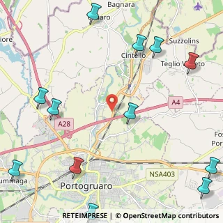 Mappa Via Udine, 30026 Portogruaro VE, Italia (3.23917)