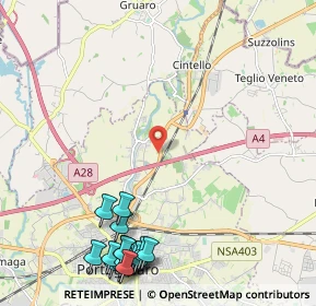 Mappa Via Udine, 30026 Portogruaro VE, Italia (2.99118)