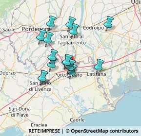 Mappa Via Udine, 30026 Portogruaro VE, Italia (11.08438)