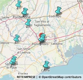 Mappa Via Udine, 30026 Portogruaro VE, Italia (18.71143)