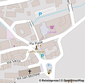 Mappa Via Sacco, 24026 Leffe BG, Italia (0.06154)