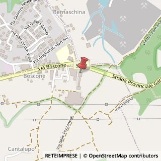 Mappa Via Boscone, 70, 22077 Olgiate Comasco, Como (Lombardia)