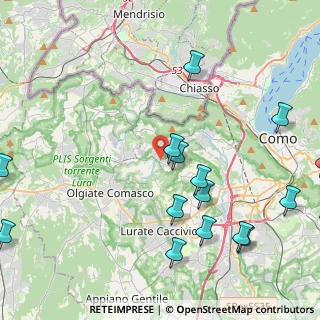 Mappa 22020 Gironico CO, Italia (5.61875)