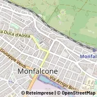 Karte Monfalcone