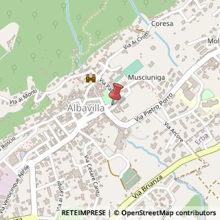 Mappa Via Alessandro Manzoni, 1, 22031 Albavilla, Como (Lombardia)