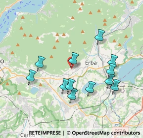 Mappa Piazza Fontana, 22031 Albavilla CO, Italia (3.615)