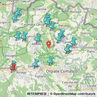 Mappa Via delle industrie SNC, 22020 Faloppio CO, Italia (2.26222)