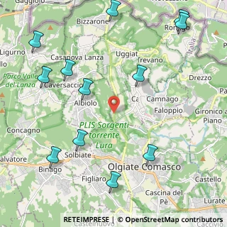 Mappa Via delle industrie SNC, 22020 Faloppio CO, Italia (2.7575)