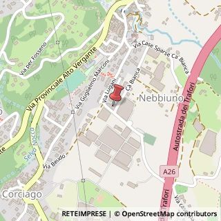 Mappa Via Lugani, 19, 28010 Nebbiuno, Novara (Piemonte)