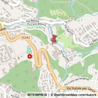 Mappa Via Pannilani, 24, 22100 Como, Como (Lombardia)