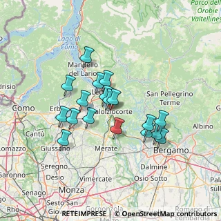 Mappa Via IV Novembre, 23801 Calolziocorte LC, Italia (11.45)