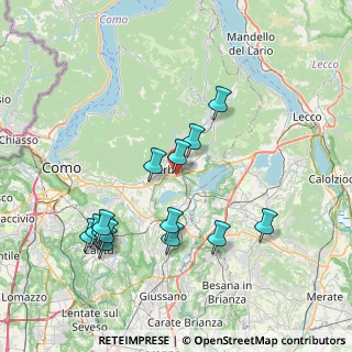 Mappa Centro Commerciale La Rotonda, 22036 Erba CO, Italia (7.77857)