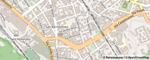 Mappa Como