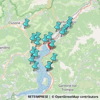 Mappa Via Torrazzo, 25050 Pisogne BS, Italia (6.43632)