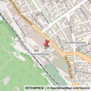 Mappa Via Sant'Abbondio, 9, 22100 Como, Como (Lombardia)