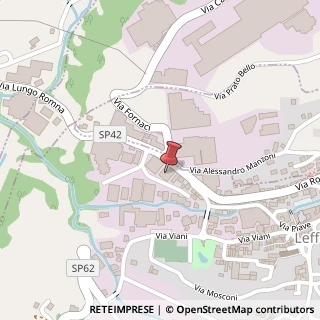 Mappa Via Martinelli Cavalier, 9, 24026 Leffe, Bergamo (Lombardia)