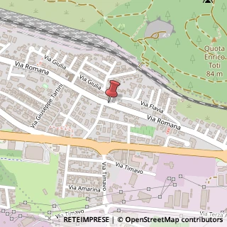 Mappa Via romana 158, 34074 Monfalcone, Gorizia (Friuli-Venezia Giulia)
