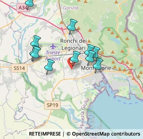 Mappa Via D'Acquisto Salvo, 34079 Staranzano GO, Italia (3.32273)