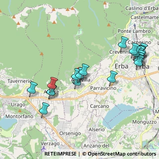 Mappa Piazza Roma, 22031 Albavilla CO, Italia (2.2795)