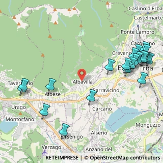 Mappa Piazza Roma, 22031 Albavilla CO, Italia (2.771)