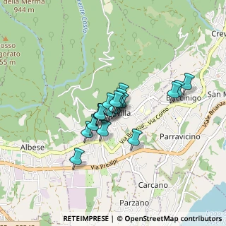 Mappa Piazza Roma, 22031 Albavilla CO, Italia (0.4995)