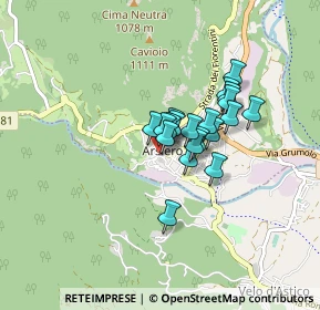 Mappa Via Riva, 36011 Arsiero VI, Italia (0.528)