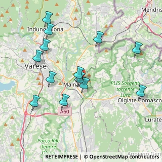 Mappa Via Monte Cervino, 21046 Malnate VA, Italia (4.20231)