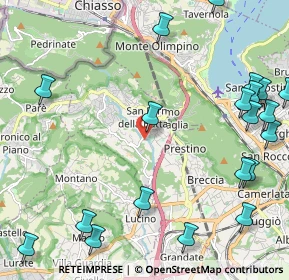 Mappa Via Trinità, 22020 San Fermo della Battaglia CO, Italia (2.9885)
