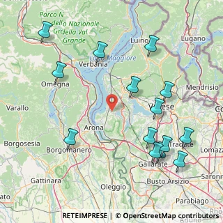 Mappa Via E. Fermi, 21020 Cadrezzate VA, Italia (19.19)