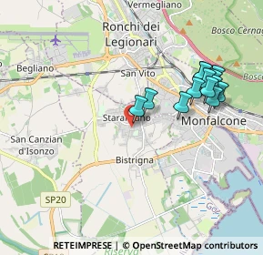 Mappa Via Pordenone, 34079 Staranzano GO, Italia (1.89923)