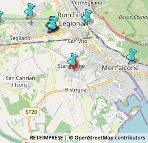 Mappa Via Pordenone, 34079 Staranzano GO, Italia (2.56182)