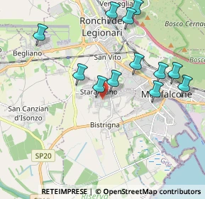 Mappa Via Pordenone, 34079 Staranzano GO, Italia (2.05417)