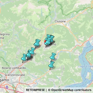 Mappa Via Alessandro Manzoni, 24024 Gandino BG, Italia (5.02125)