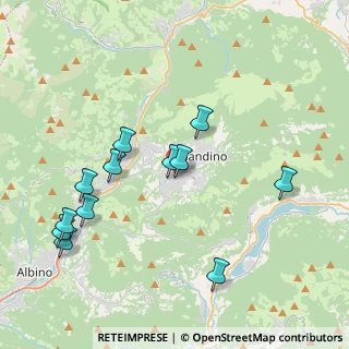 Mappa Via Alessandro Manzoni, 24024 Gandino BG, Italia (4.20167)
