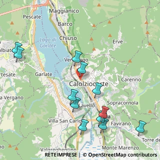 Mappa Via Antonio Locatelli, 23801 Calolziocorte LC, Italia (2.34417)