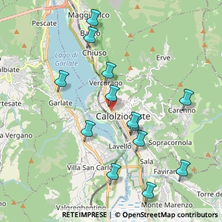 Mappa Via Antonio Locatelli, 23801 Calolziocorte LC, Italia (2.16769)