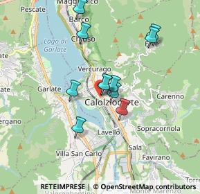 Mappa Via Antonio Locatelli, 23801 Calolziocorte LC, Italia (1.44182)