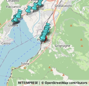 Mappa Via Monti, 25055 Pisogne BS, Italia (1.993)