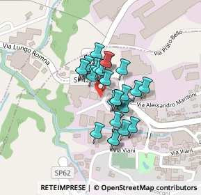 Mappa Via P. Radici, 24026 Leffe BG, Italia (0.14)