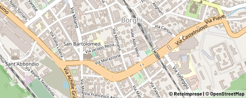 Mappa Como