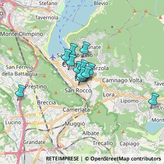 Mappa Via Morazzone Pier Francesco Mazzucchelli, 22100 Como CO, Italia (1.13833)