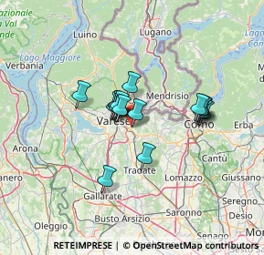 Mappa Via Amendola, 21046 Malnate VA, Italia (9.50375)