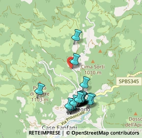 Mappa Frazione Graticelle, 25061 Bovegno BS, Italia (1.025)